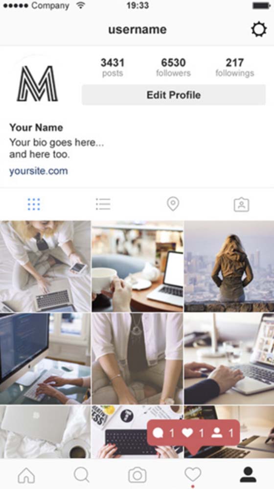 Hack someone else's Instagram on iOS online with InstHacker