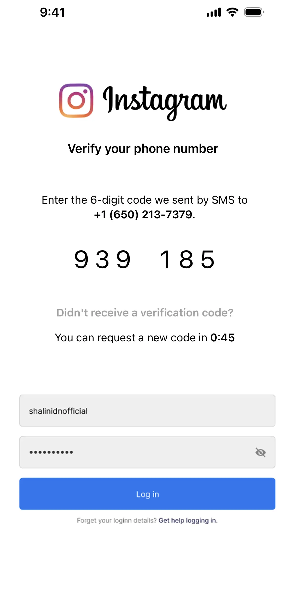 Recuperación de cuentas de Instagram | InstHacker